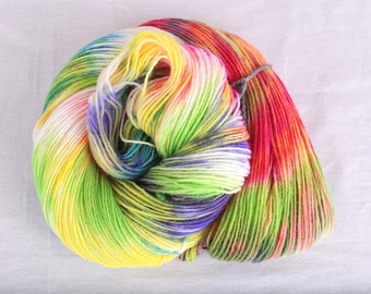 100g sock yarn 4-ply, hand-dyed, No. D 13