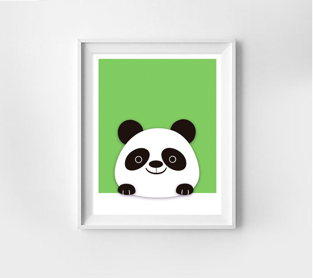Baby Panda Cute Animal Art Funny Art Nursery Wall Art Kids Etsy Baby Panda Cute Animal Art Funny Art Nursery Wall Art Kids Etsy