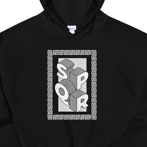 SPQR Hoodie: Antikes Rom Geschichte Studenten Geschenk
