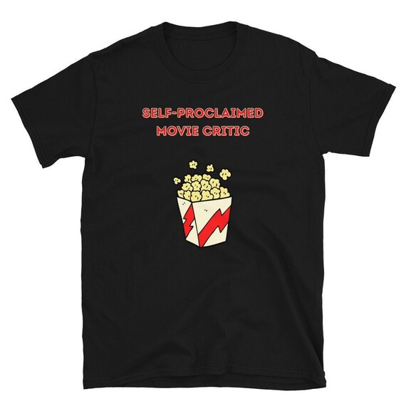 Movie Critic T shirt Cinema Lover Film Critic Movie Lover Gift