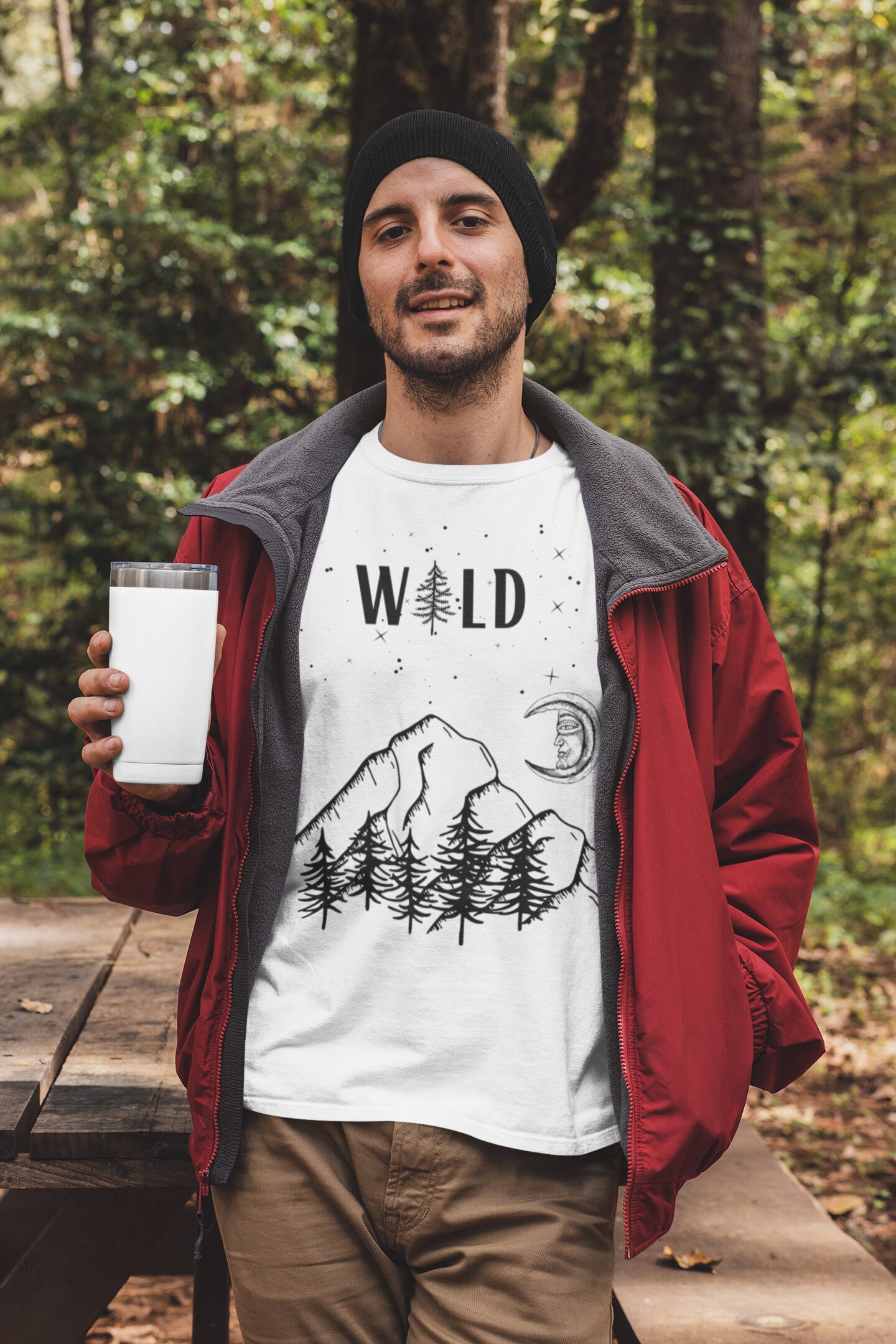 Wild Shirt Camping Shirt Wilderness Shirt Hiking Shirt Etsy