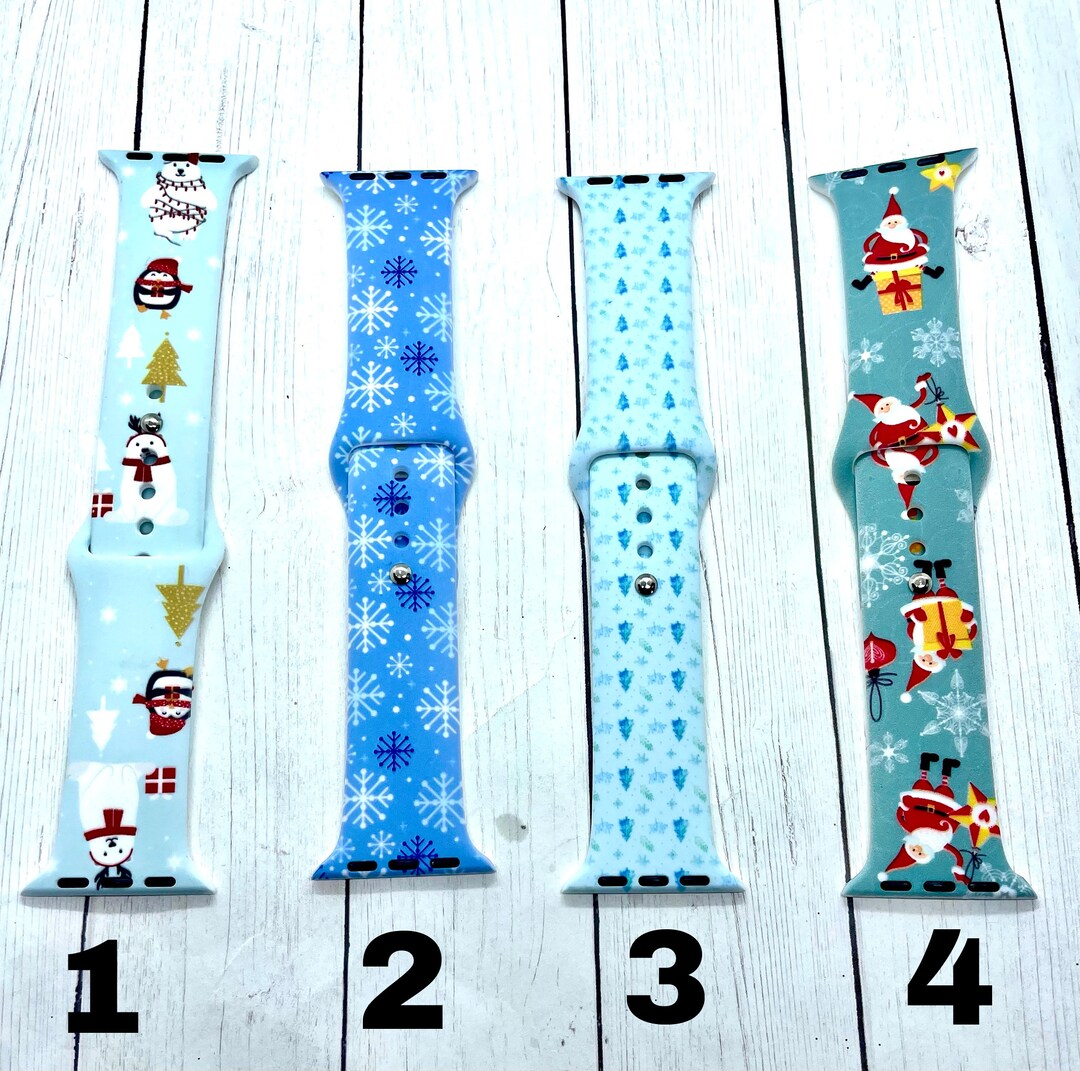 Christmas Watch Bands, Holiday Watch Bands, Replacement Watch Band