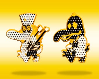 Math Gators Pin Set King Gizzard Lizard Wizard