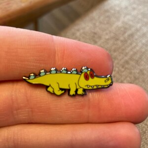 King Gizzard 90s Cartoon Mashup Enamel Pin