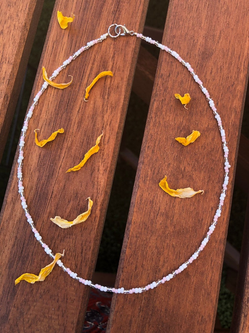 Princess Diana Beaded choker necklace