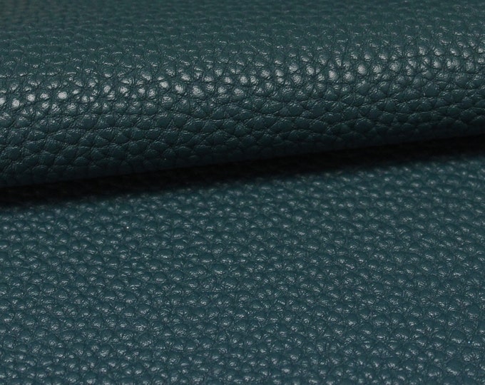 MIDNIGHT JUNGLE GREEN Faux Leather Sheets Dark Green Pebble - Etsy