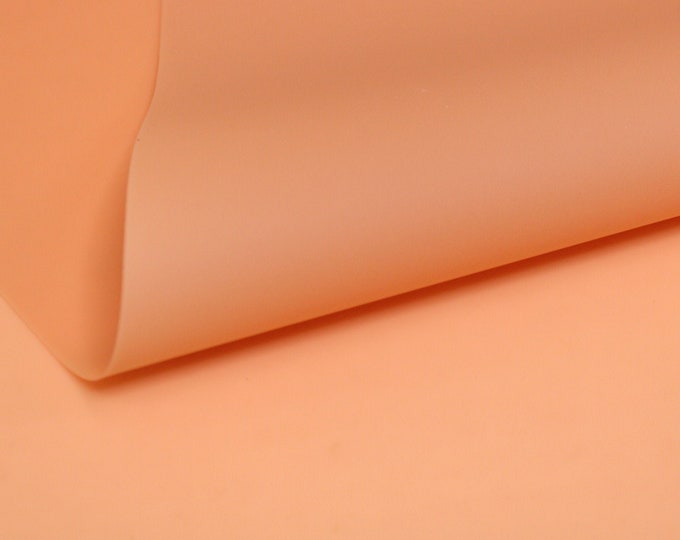 JELLY SHEETS Dark Salmon Jelly Sheet Pinkish Orange Etsy