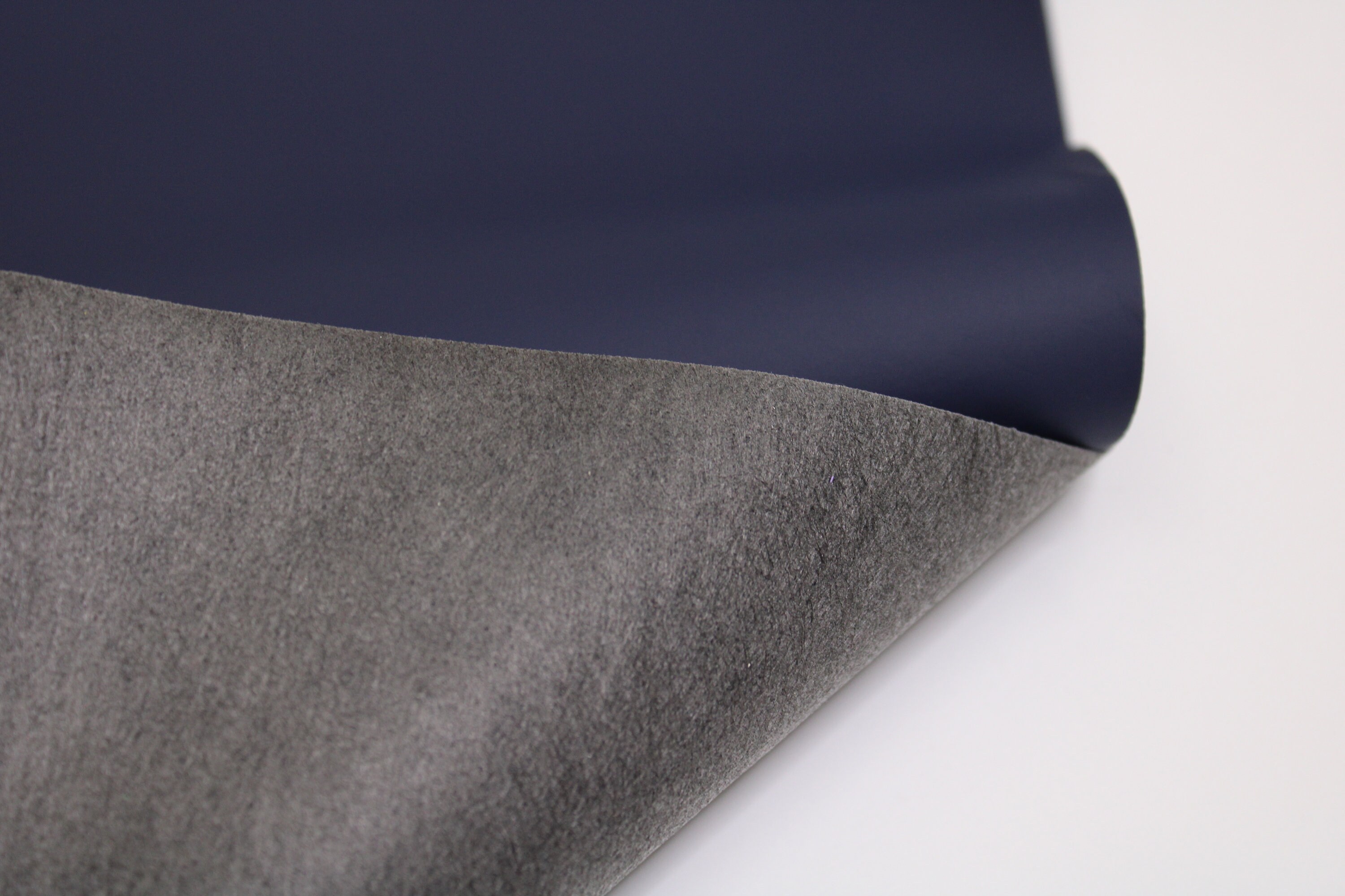 SMOOTH NAVY BLUE Faux Leather Sheets Blue Leather Fabric Etsy