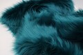 TEAL BLUE Faux Fur by Trendy Luxe, 2