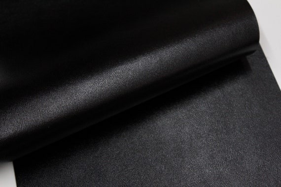 Smooth Black Faux Leather 8x11 Faux Leather Sheets Black Etsy