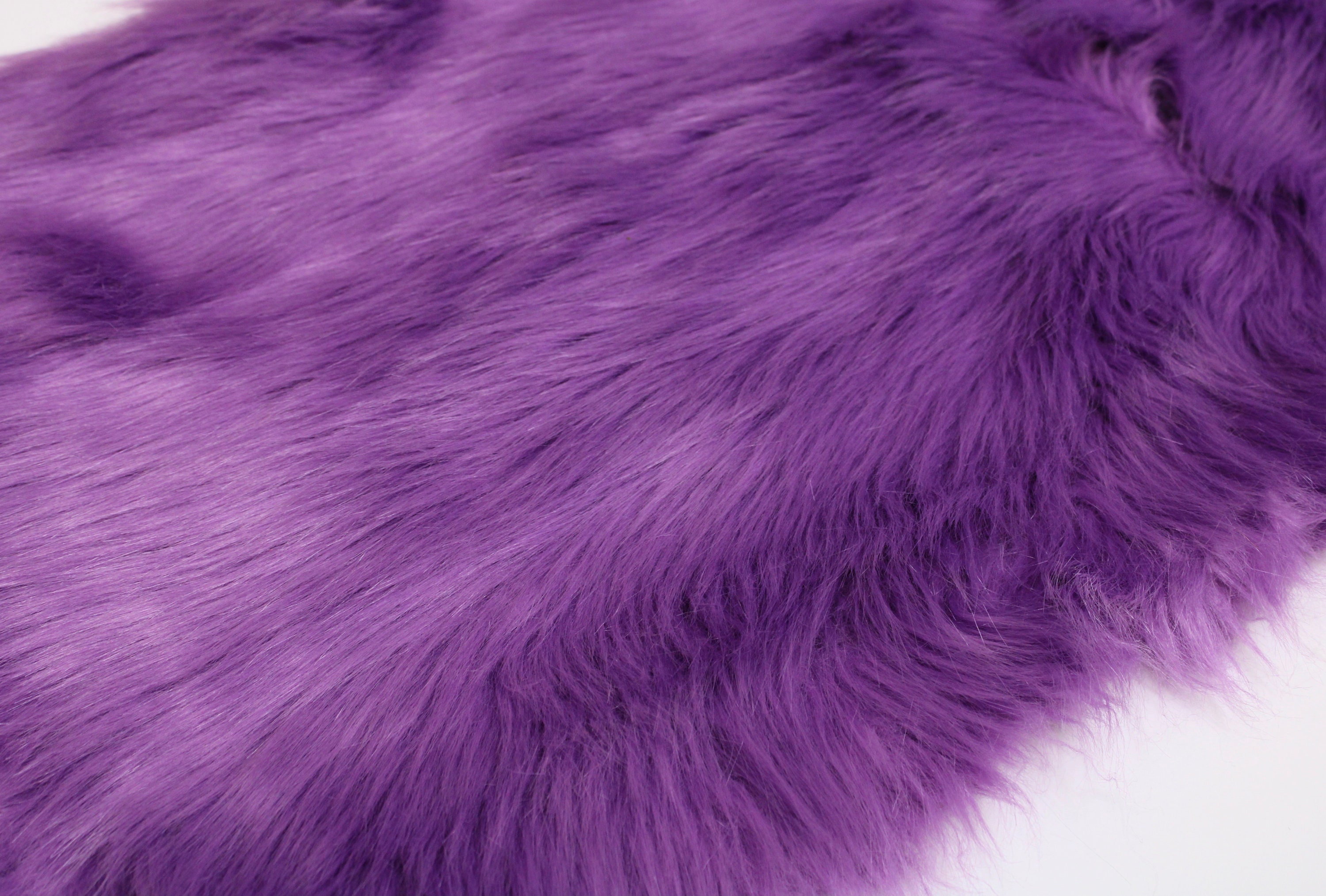 PURPLE LILAC Faux Fur 2 Pile Faux Fur Imitation Fur Etsy
