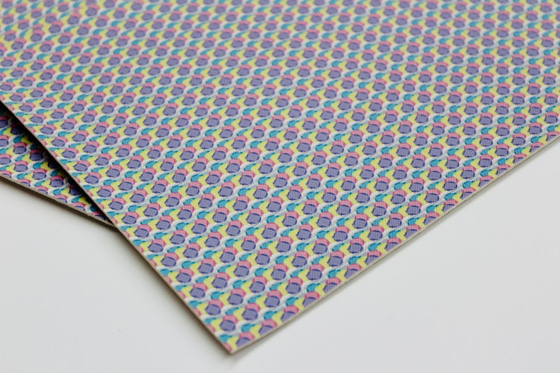 Polka Dot Faux Leather Fabric Polka Dot Fabric DIPPING DOTS- Polka Dots Dots Craft Supplies Faux Leather Sheets