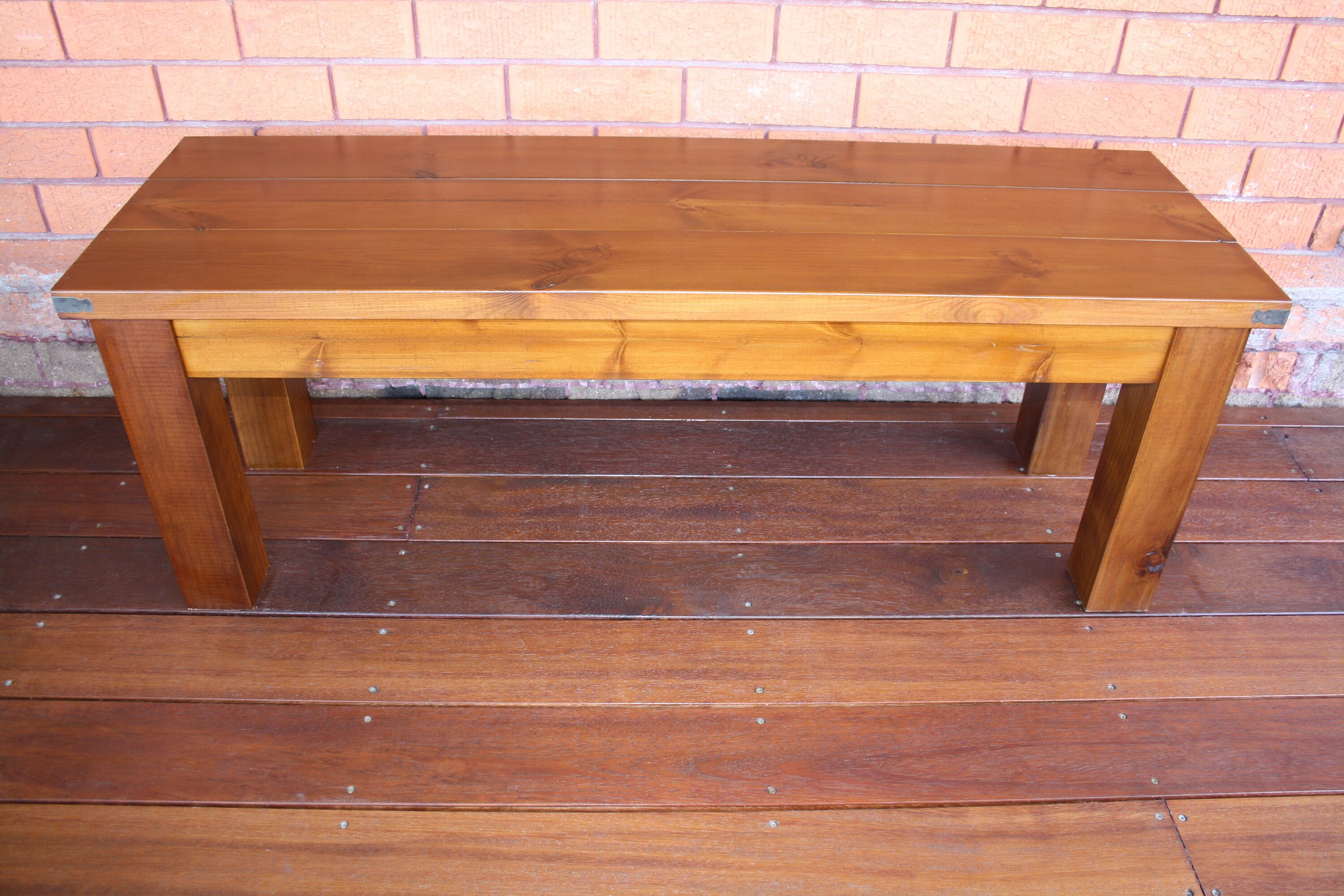 Handmade Rustic Timber Bench Seat Etsy Australia