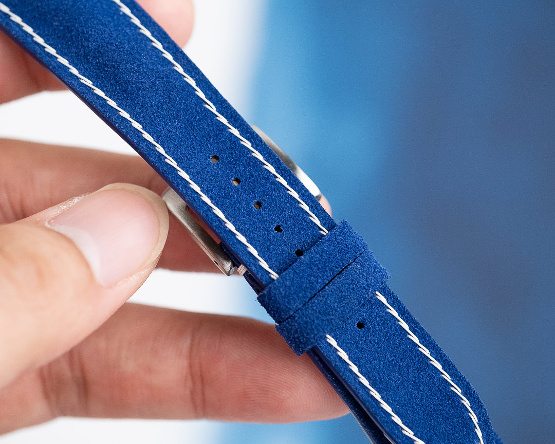 Royal Blue Suede Strap for Moonswatch Neptune - Etsy