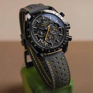 Grey and Yellow Sailcloth Strap image 4