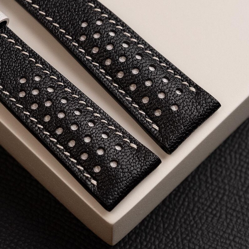 Black Sully Rally Strap for Moonswatch Moonphase Black Etsy Ireland