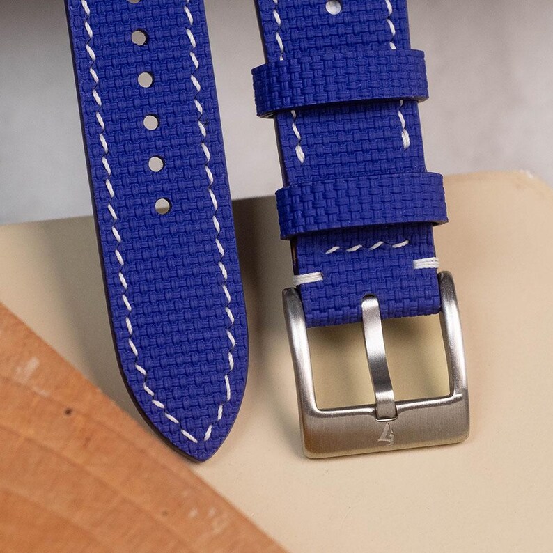 Royal Rally Strap Royal Blue Sailcloth Rally Strap - Etsy