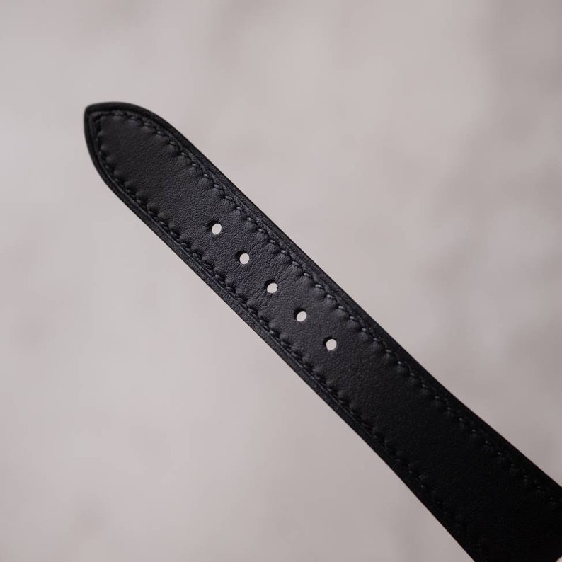 Black Zermatt Watch Strap handmade Vintage Watch Strap for - Etsy