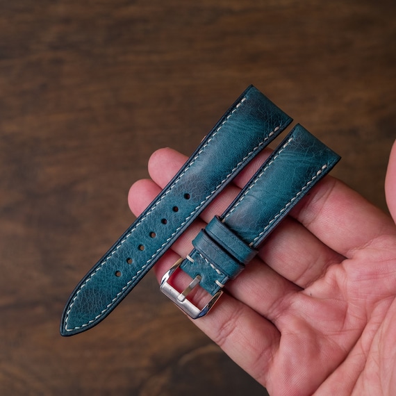 Rustic leather hotsell watch strap