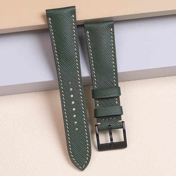Forest Green Saffiano Strap for Blancpain X Swatch Green Abyss - Etsy