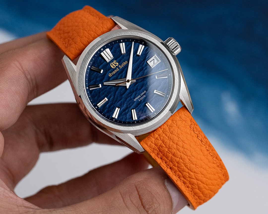 Leather Strap The Best Grand Seiko Grand Seiko Elegance Spring