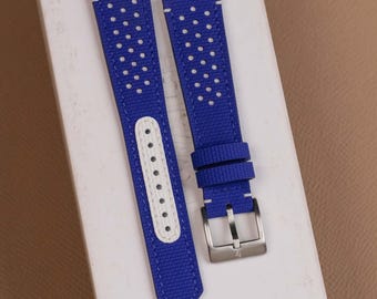 Royal Blue Sailcloth Rally Strap