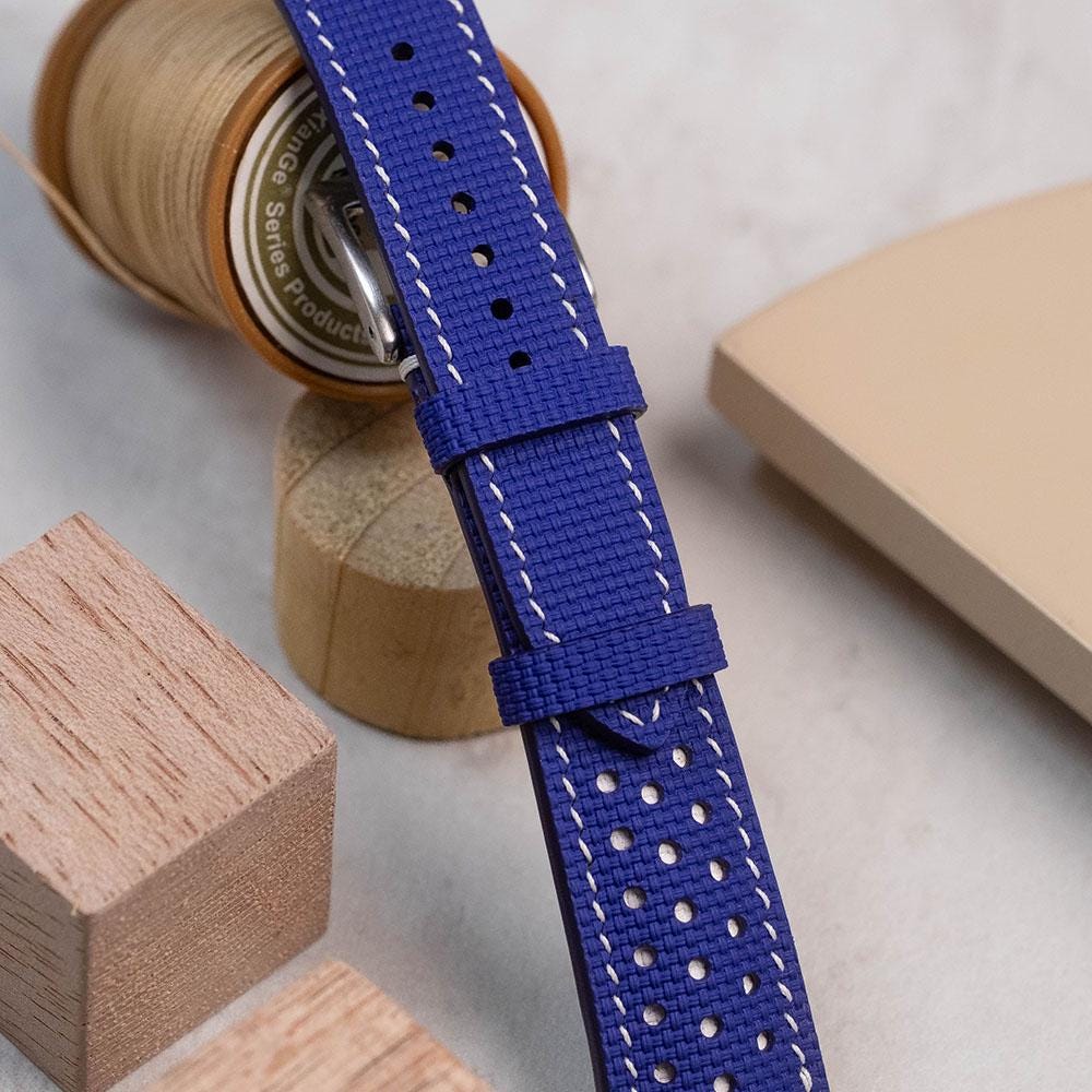 Royal Rally Strap Royal Blue Sailcloth Rally Strap - Etsy