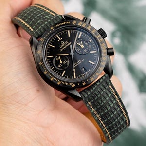 Dark Green Lizard Strap