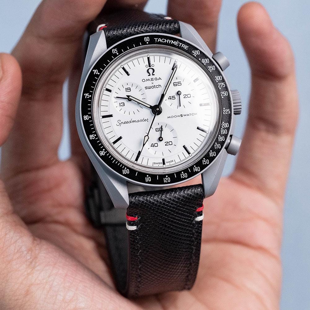 MOON SWATCH × OMEGA 1965 純正ストラップ2本付き MOON SWATCH × OMEGA 1965 純正ストラップ2本付き 2_d_ms1965_v3.jpg