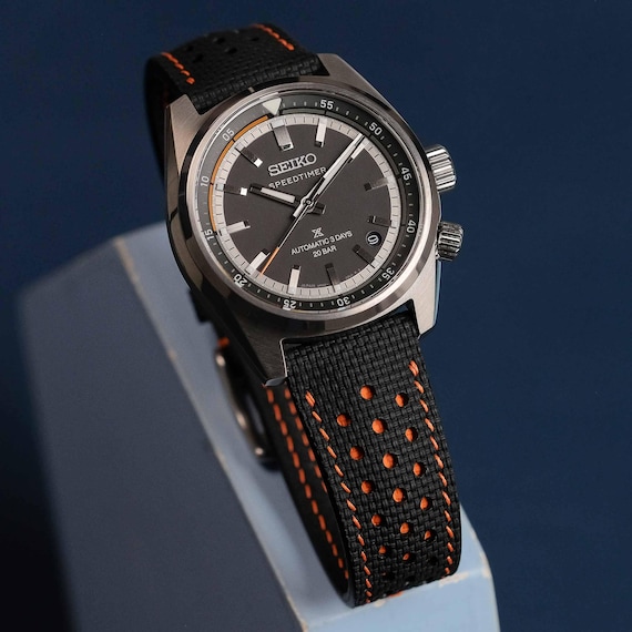 Black and Orange Sailcloth Rally Strap - Etsy