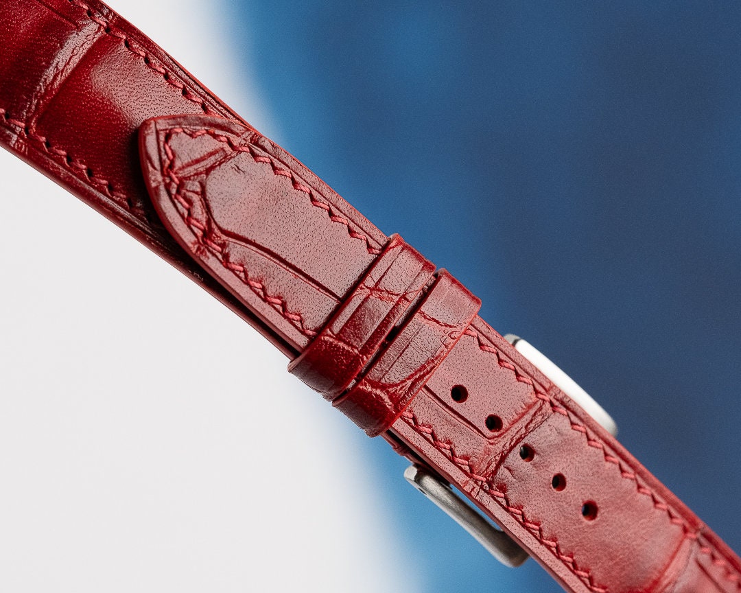 CINTURINO COCCODRILLO Handmade In Italy ALTA - Foto 7