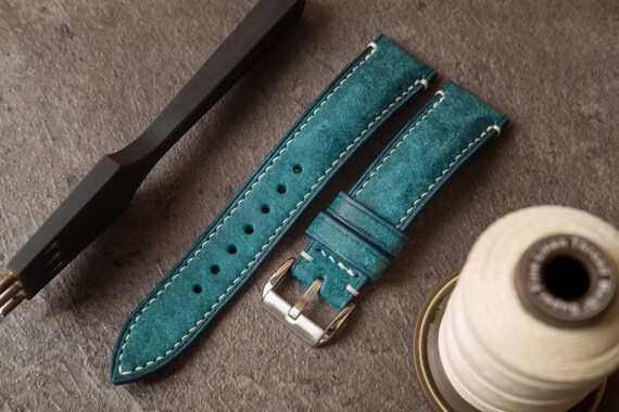 Bracelets Montre Cuir à Libération Rapide - Remplacement Pour Homme/femme - Largeurs 16mm à 22mm, Cuir Supérieur Confortable