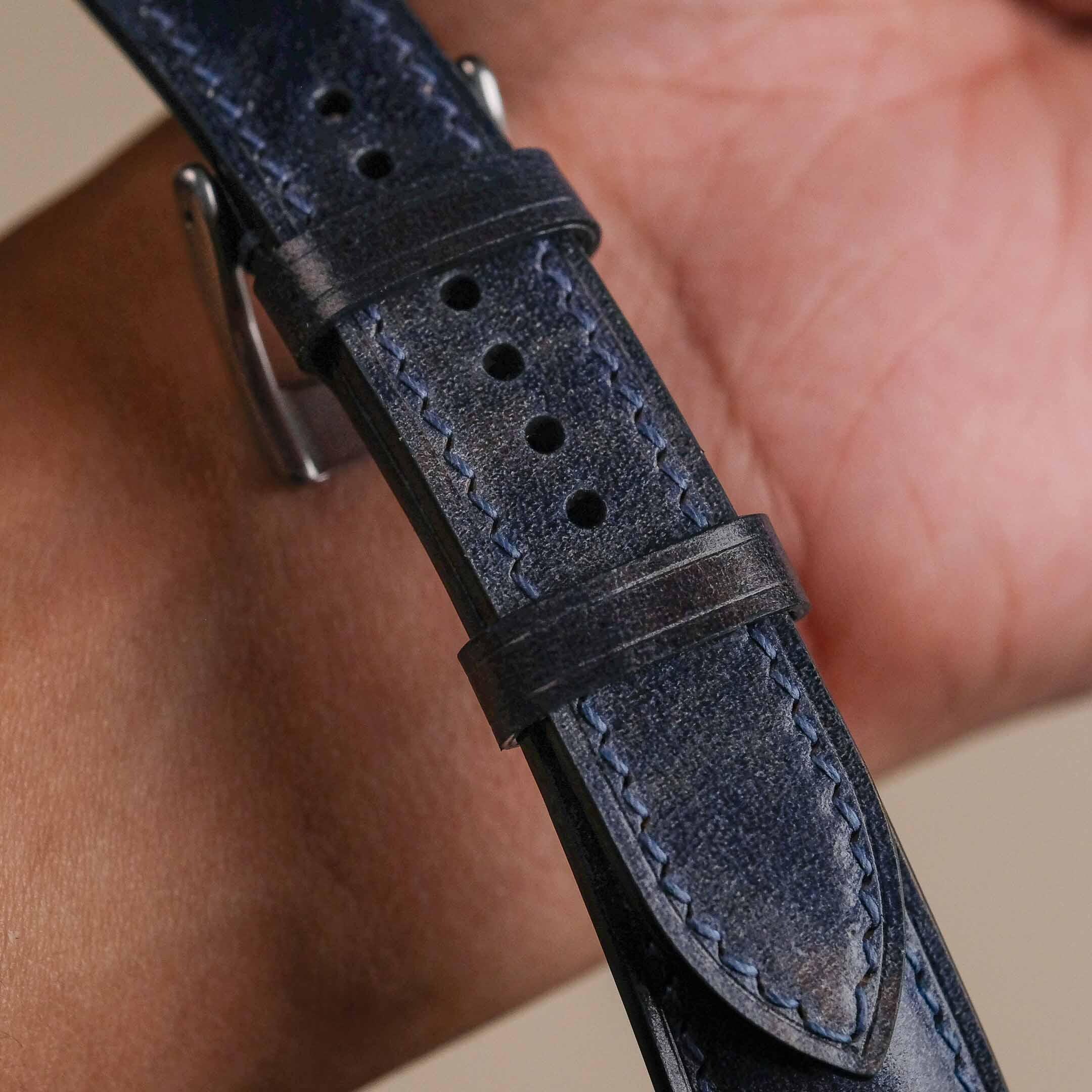 Shell Style Straps Navy Blue Marble Shell Strap - Etsy
