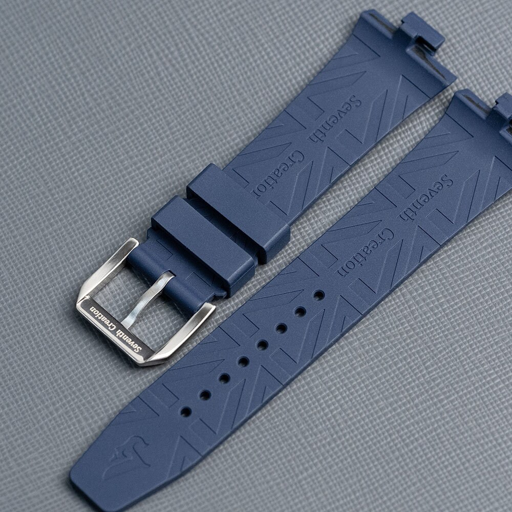 Navy Blue Rubber Strap for Citizen Tsuyosa - Etsy
