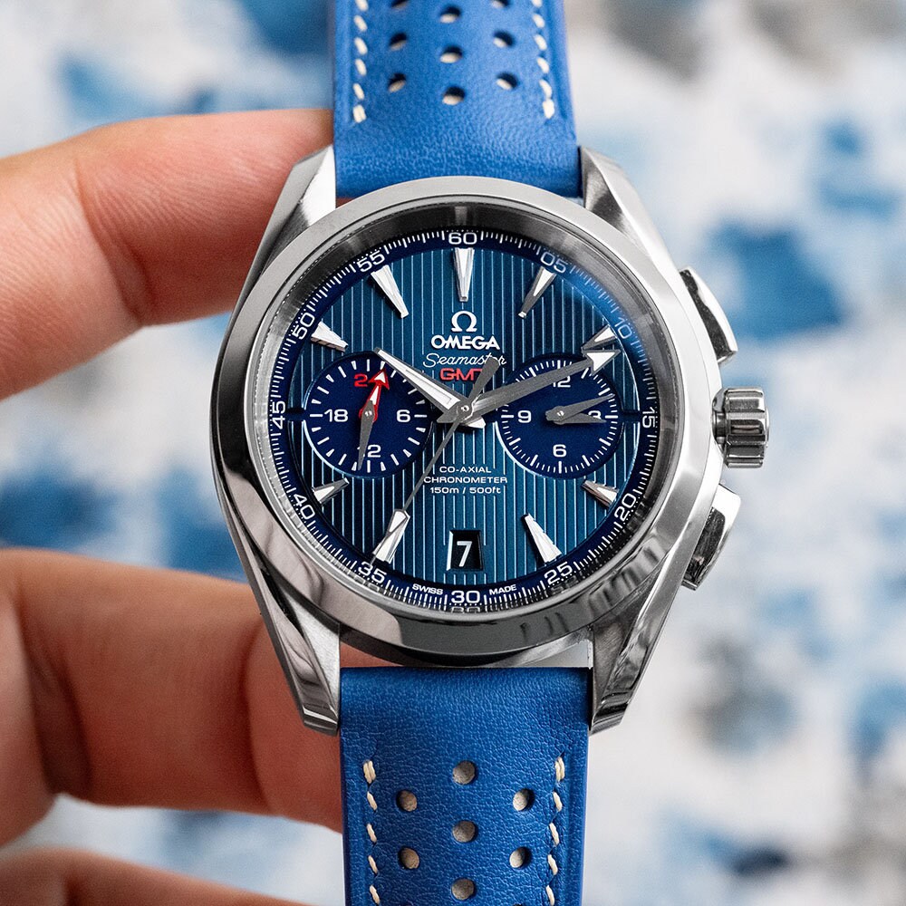 オメガ用シエラブルースウィフトストラップ - Etsy 日本