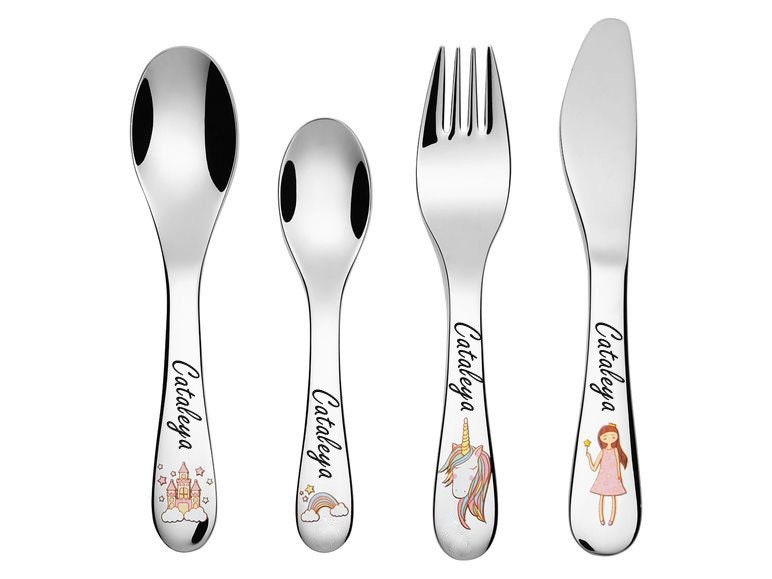 ID Ernesto Children's Cutlery With Engraving as Desired 4-piece