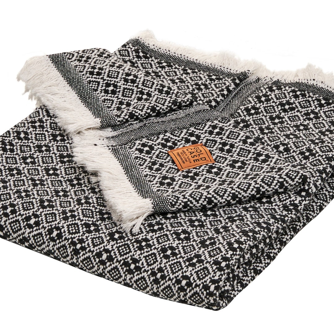 Retro Throw & Blanket Series by GOLD CASE 50x60 Inches Super Soft 100