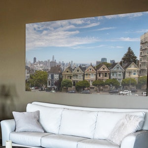 The Painted Ladies of San Francisco, California (original digital print)
