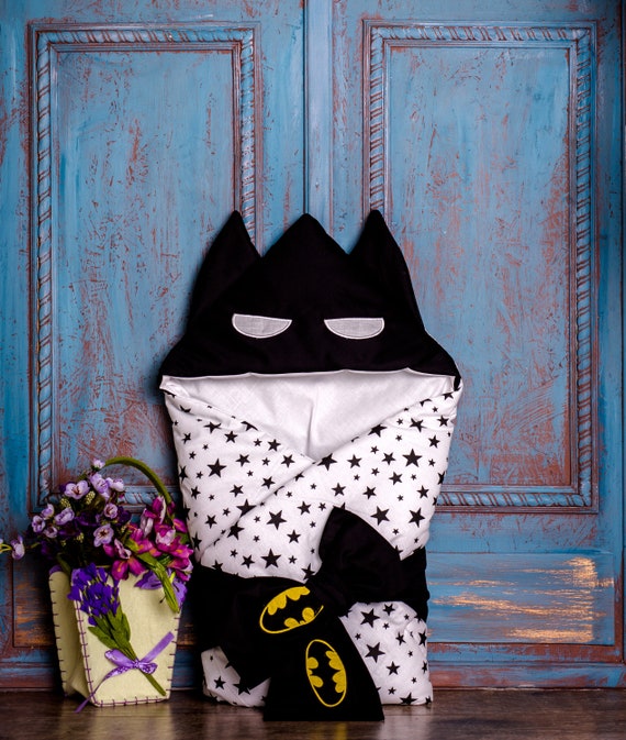 batman receiving blankets