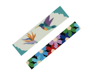 Kolibri Peyote Armband Muster, Miyuki Perlen PDF (Instant Download)
