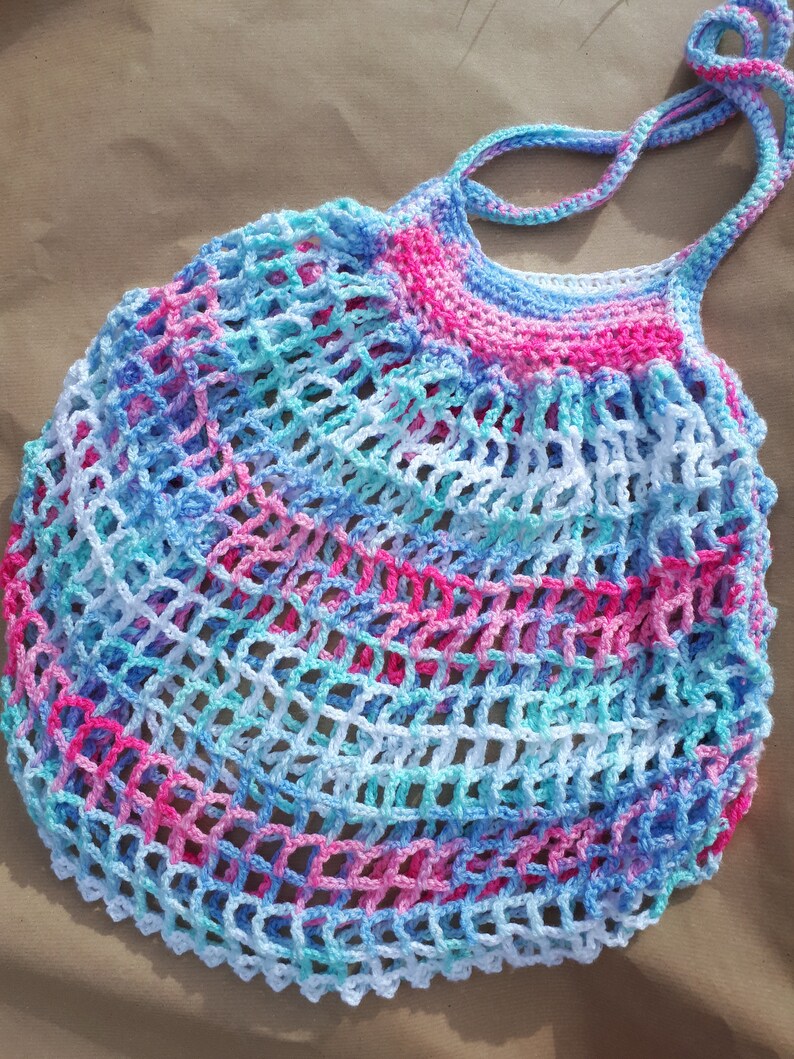 Crochet French Market Bag | Etsy
