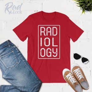 Radiology Stacked - Radiology TShirt - Tank Top - Hoodie - Radiography - X-Ray Tech - Radiologist - Radiology Gift - Rad Tech TShirt