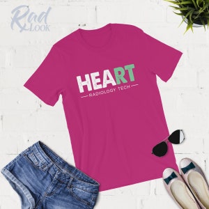 Radiology Tech Heart Shirt - Radiology TShirt - Hoodie - Radiography - Rad Tech Love - X-Ray Tech - Radiology Gift - Radiology Graduation
