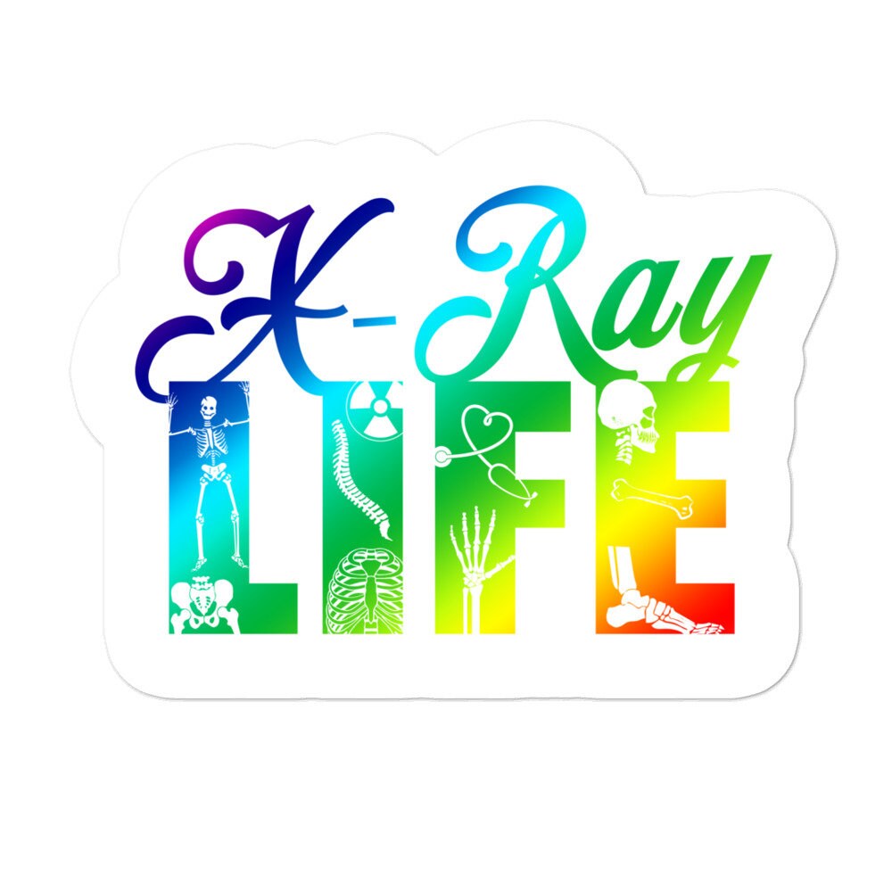 Radiology Stickers Xray Sticker Radiology Tech Xray Tech Etsy