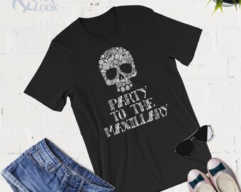 Party To The Maxillary - Camiseta de radiología - Camiseta sin mangas - Sudadera con capucha - Radiografía - Fiesta Rad Tech - Tecnología de rayos X - Regalo de radiología - Camiseta Rad Tech