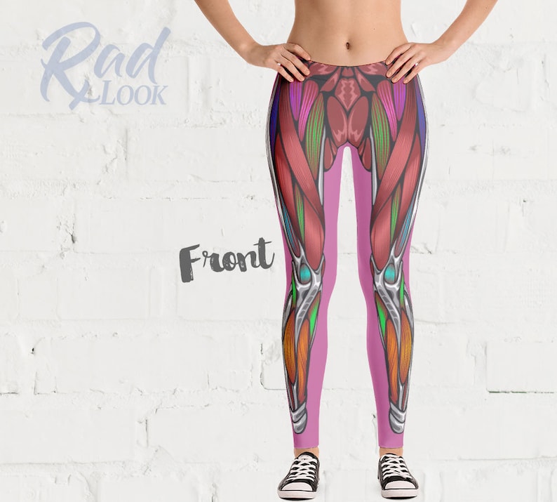 MRI Cat Scan Muscle Leggings Yoga Pants Active Leggings Etsy