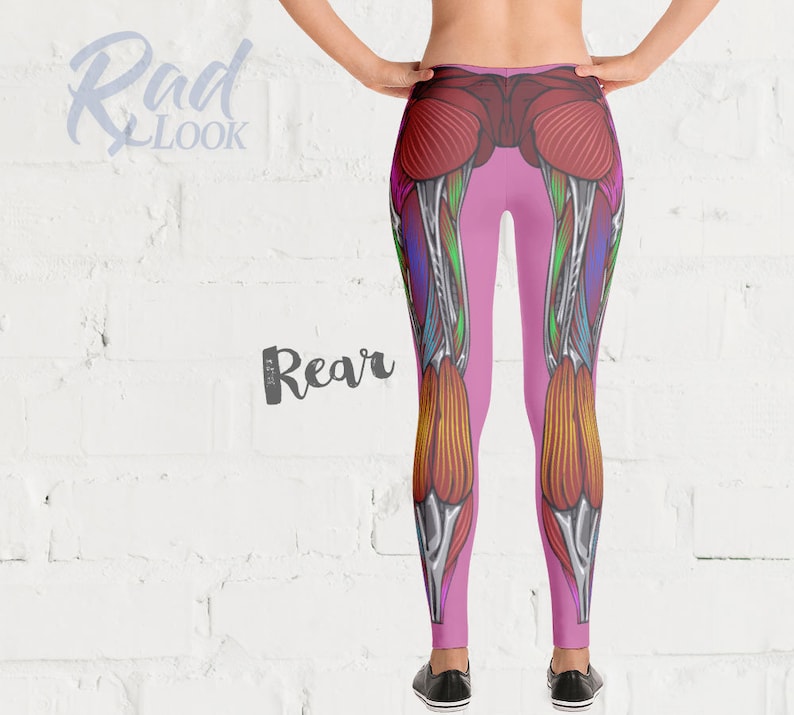 MRI Cat Scan Muscle Leggings Yoga Pants Active Leggings Etsy