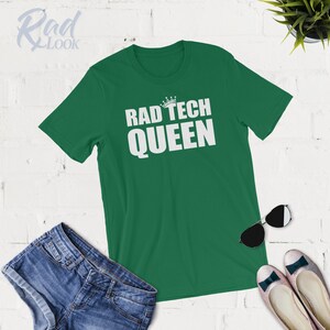 Rad Tech Queen - Radiology T-Shirt - Tank Top - Hoodie - Radiology Gift - Radiology Student - Rad Tech Gifts - Radiology for Women - Ladies