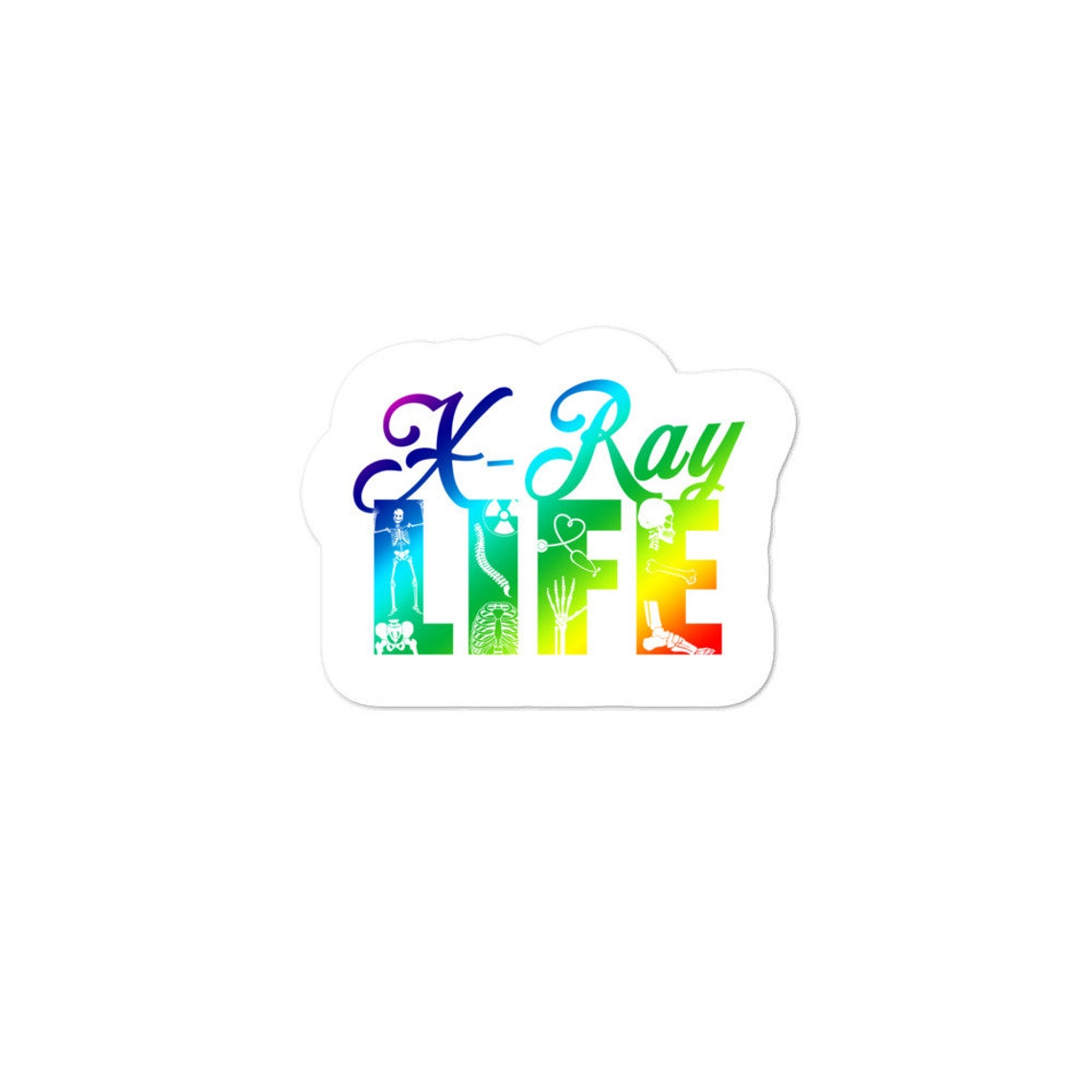 Radiology Stickers X-ray Sticker Radiology Tech X-ray Tech | Etsy