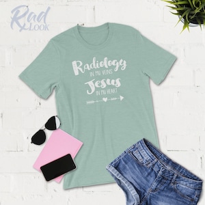 Radiology In My Veins Jesus In My Heart, Radiology Shirt - Radiographer - Radiologist Gift - Christian Radiography, Radiology Technologist